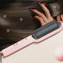 Electric Hair Brushes Straightening Straightener Brush Flat Iron Curler Modeling Styling Tool Basiqe Sleek Plus Hot Comb For Wig