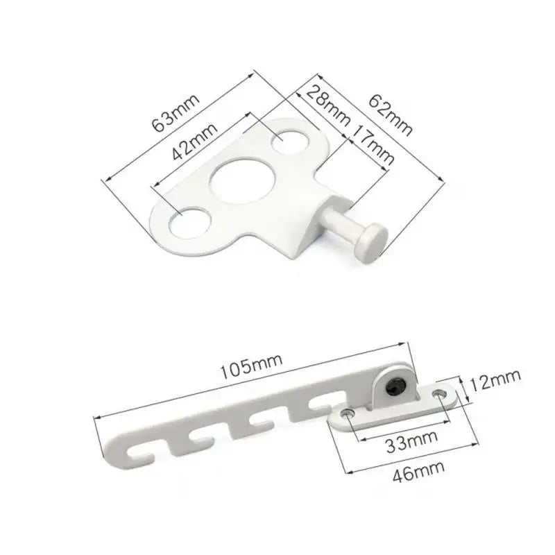 Safety Steel Inner Opening Door Window Limit Wind Hook Window Ventilation Limiter Retainer Child Wind Brace Bracket Lock Latches