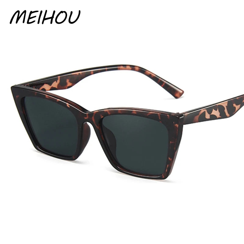 White Sexy Cat Eye Sunglasses Women Vintage Small Cateye Sexy Eyewear Sunglasses For Ladies 80s 90S Trendy Stylish Glasses