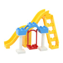 Big Building Blocks Playground Pipeline Parts Slide Ladder Swing  Compatible Bricks Sets Baby Assemble Education Montessori Toys