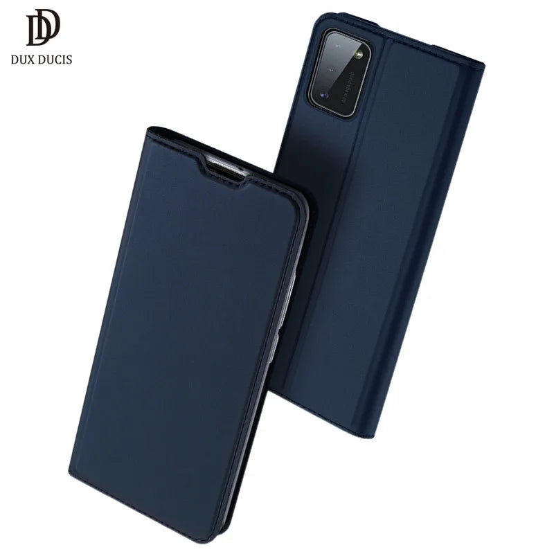 DUX DUCIS Skin Pro Series Flip Wallet Business Leather Case for Samsung Galaxy A41 Case A415F Cover with Card Slot Accessories