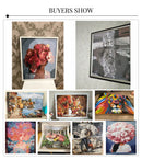 Gatyztory DIY Oil Painting Abstract woman Handpainted Christmas Crafts for Adults paint by number canvas painting kits Picture H