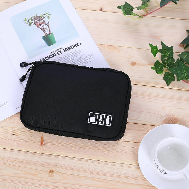 UTHAI T47 HDD Cable Storage Bag Travel Mobile Hard Drive U Disk Organizing Package Earphone SSD Charger Protable Storage Box