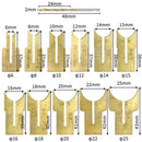 6-25mm Woodworking Round Bead Cutter Bead Drill Bit Milling Cutter Soft Hard Woodworking Milling Cutter Woodworking Tool