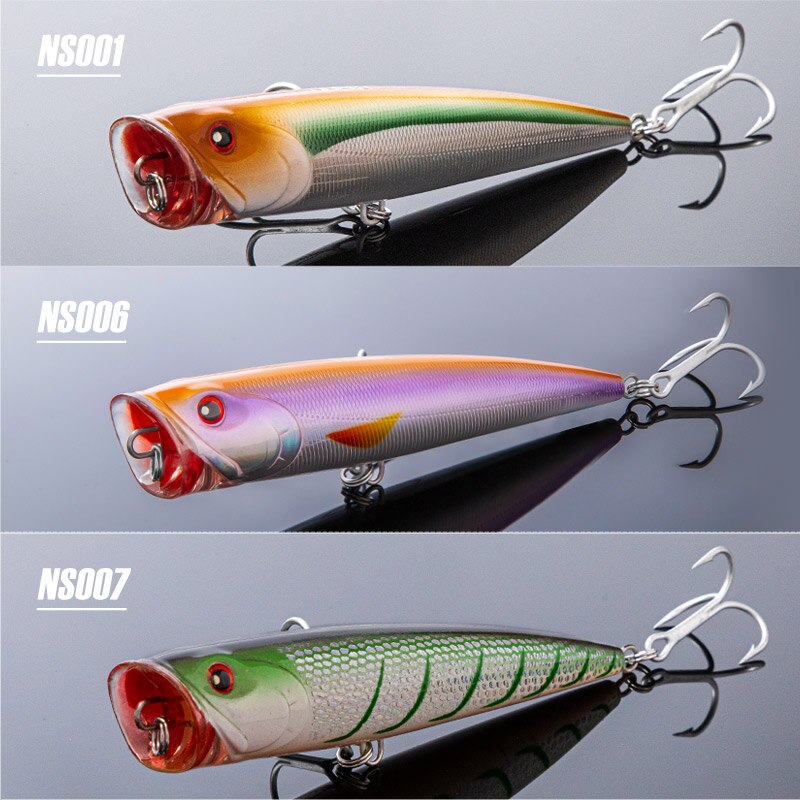 NOEBY Topwater Popper Fishing Lures 140mm 40g Saltwater Artificial Hard Baits for Sea Fishing Lure