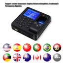 Access Control Time Attendance Machine Fingerprint/Password/ID Card Recognition Time Clock Employee Checking-in Recorder