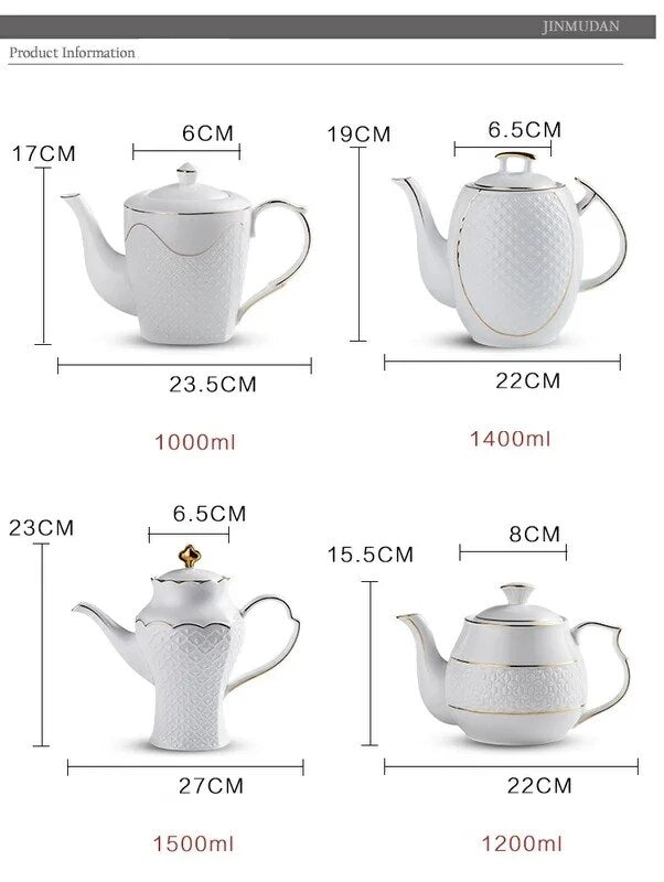Ceramic Pitchers Water Bottles Cold Kettle No Explosion Jug Large Capacity Household Ceramic Thermos