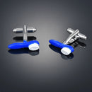 New Luxury Sandhour Cufflinks High-grade Safety Hat/Fire Extinguisher/Judge Hammer/Alarm Clock Men's Shirts Cuff Links Gemelo