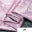 Stretch Crushed Velvet Fabric Upholstery Velour Cloth For Sofa and Curtain,Red,Black,Grey,Teal,Green,Blue,Pink