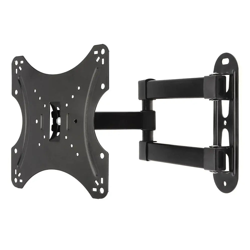 20KG Adjustable 14 - 42 Inch TV Wall Mount Bracket Flat Panel TV Frame Support 15 Degrees Tilt for LCD LED Monitor Flat Pan