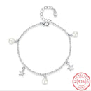 Simple Fashion Pearl Star Bracelet For Women 925 Sterling Silver Fine Jewelry Pulseiras de Prata Birthday Gift S-B198