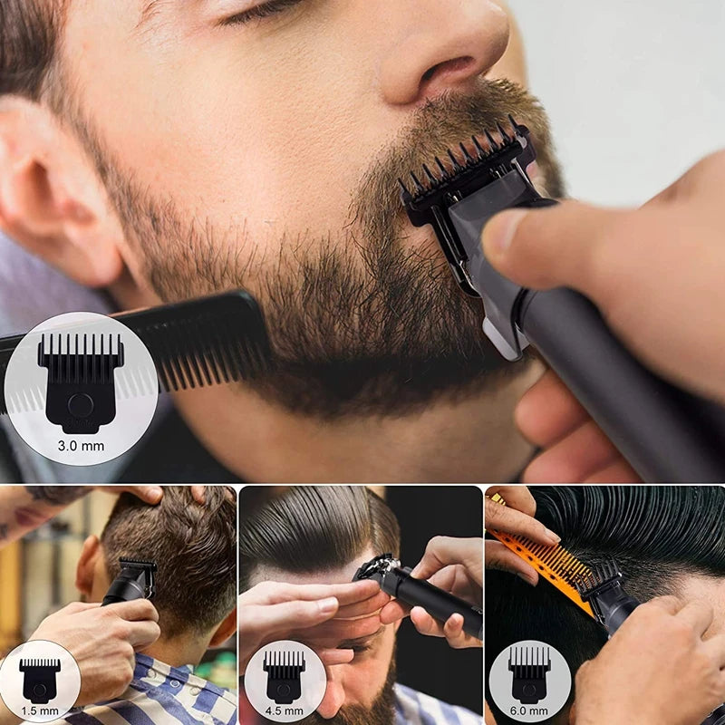 Professional Corded Cordless Can Be Zero Gapped Hair Trimmer For Men Electric Hair Clipper Beard Rechargeable Hair Cutter