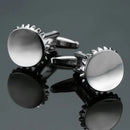 AS High quality playing card Cufflinks new fashion stock hammer dice pistol Cufflinks men's shirt badge pin birthday party gift