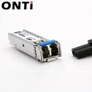 ONTi 1000Mbps Gbic Single Mode duplex SFP Module 2 LC Compatible Cisco/Mikrotik switch SM Fiber Optic module 20/40/80/120KM