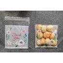 Plastic Bags Thank you Cookie&Candy Bag Self-Adhesive For Wedding Birthday Party Gift Bag Biscuit Baking Packaging Bag