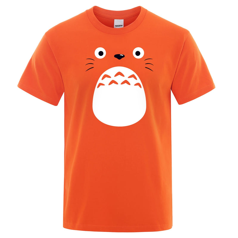Japanese t-shirt men Anime Spirited Away tshirt Totoro t shirts Miyazaki Hayao cartoon clothes Studio Ghibli Harajuku Tops Tees