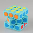 Yumo Dots 3x3x3 Candy Color Speed Cube Smooth Twist 3x3 Cube Puzzle Anti-stress Educational Toys Gift For kids Adult
