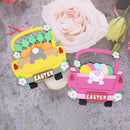 KSCRAFT Easter Bunny Truck Metal Cutting Dies Stencils for DIY Scrapbooking Decorative Embossing DIY Paper Cards