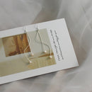 ASHIQI Natural Freshwater Pearl Temperament Long 925 Sterling Silver Dangle Earrings Simple Design For Women Fashion Jewelry