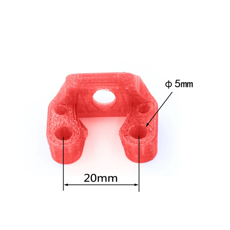 3D Printed Part Antenna Receiver Mount TPU bracket for  FPV frame Quadcopter Multirotor Accessories
