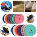 8Pcs 3"/4" Diamond Polishing Pads Granite Marble Concrete Stone Grinding Discs  M04 dropship