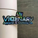 Custom Holographic shiny stickers, Rainbow Holographic vinyl stickers, personalized holo stickers, holographic custom sticker