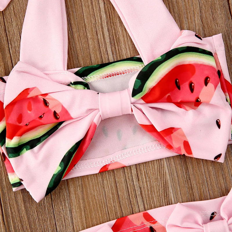 Citgeett Summer Kids Girls Watermelon Swimwear Swimsuit Bikini Bathing Suit Swimming Beachwear Cute Set