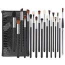 RANCAI Makeup Brushes Set 19pcs Foundation Powder Eyeshadow Contour Concealer Cosmetic Make up Brush With Bag Free Shipping