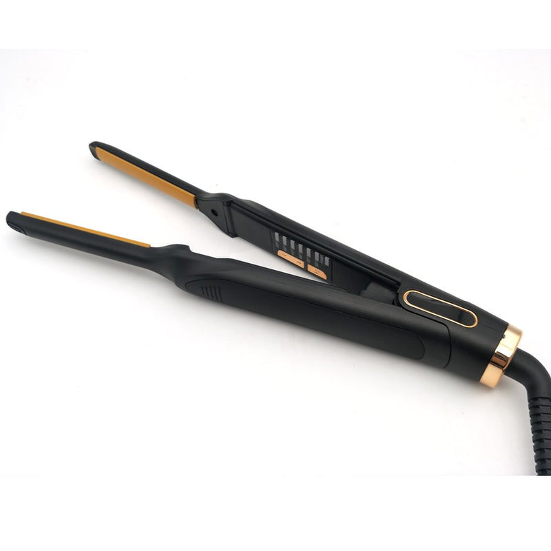 Professional Hair Straightener Curler Titanium Ceramic Heating Plate Flat Iron Hair Styling Curling Iron hair Straighting