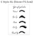 Eyelash decoration painting salon store decoration Eyelash extension technician instruction poster Wall Art Picture Decor