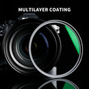 K&F CONCEPT UV Filter Lenses MC Ultra Slim Optics with Multi Coated Protection 49mm 52mm 58mm 62mm 67mm  77mm 82mm Camera Filter