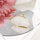 FNIO Fashion Woman Rings Acetate Plate The Adjustable Ring Oval Acrylic Resin Geometry Rings Trendy Geometric Wedding Bands Ring