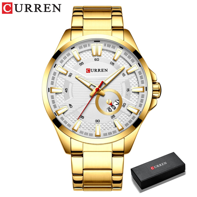 CURREN Business Quartz Watch for Men Luxury Watch Men&