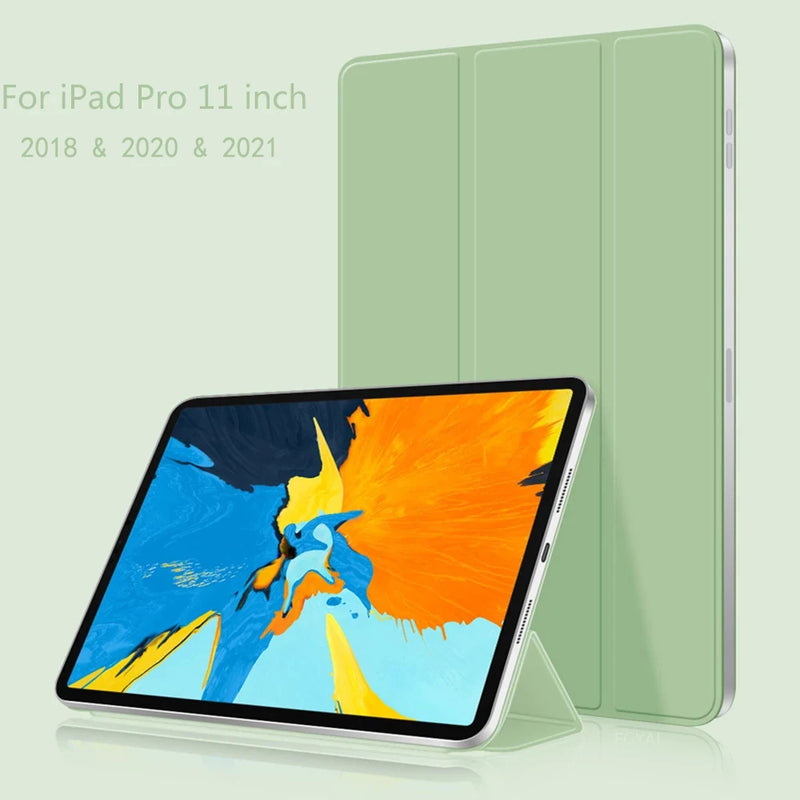 Smart Cover for iPad Pro 11 Case Magnetic Ultra Slim Tri-folds cover for iPad 10th Gen. 10.9 Air5 Pro11 M2 2022 Protection Clip