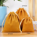 Coloful Velvet Bag Jewelry Packing Velvet Drawstring Pouches Beads/Candy/Jewelry Drawstring Bag Gift Bags For Wedding Christmas