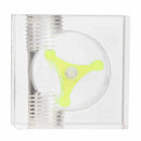 PC Water Cooling Flow Meter 3 Impeller G1/4 Thread Acrylic Flowmeter Indicator for Computer Water Cooling System Accessories