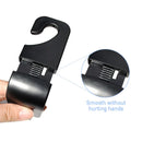 4pcs Car Seat Hook Headrest Hanger Universal Seat Back Stretchable Hook for Bags Handbags Clothes Multifunctional Clips Bracket