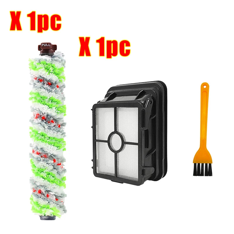 Replacement Roller Multi Surface Pet Brush 2306 1866 Vacuum Hepa Filter Filter Compatible with Bissell Crosswave 1785 2306 2551