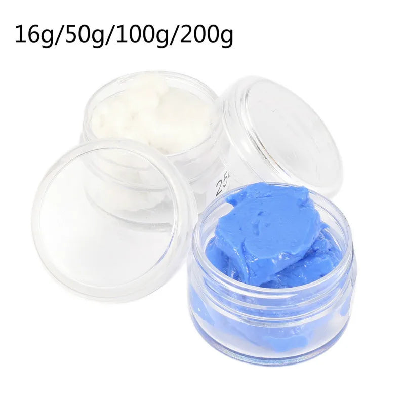 50g/100g/200g Solid silica gel Putty Mould Making Silicone Putty Food Safe  For Dental Molds Rubber Soil