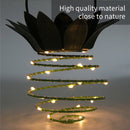 LED Light Night Pineapple Shape Solar Lights Garden Lights Hanging Waterproof Wall Lamp Fairy Night Lights Art Home Decoration