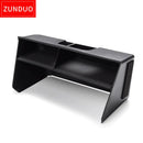 ZUNDUO Car Central Storage Box for VW Golf 8 2020 Interior Accessories Stowing Tidying Center Console Organizer BLACK