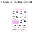 Eyelash decoration painting salon store decoration Eyelash extension technician instruction poster Wall Art Picture Decor