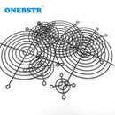 High-Quality Black CPU Cooling Fan Cover Iron Net 4cm 5cm 6cm 7cm 8cm 9cm 12cm 13.5cm 14cm Computer Chassis Hot sales