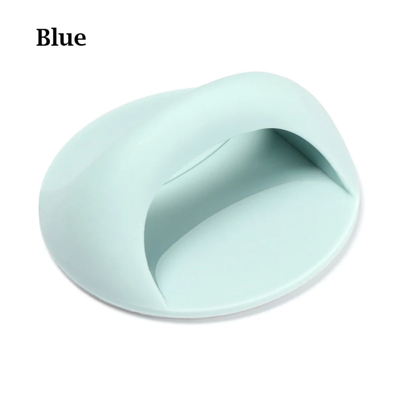 Round Auxiliary Knobs Cabinet Suction Cup Handle Window Sliding Door Self-adhesive Wardrobe Pulls Refrigerator Handle