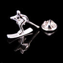 High quality men's shirt Brooch fashion jewelry doctor stethoscope Brooch new dress scarf badge pin gift, wholesale and retail