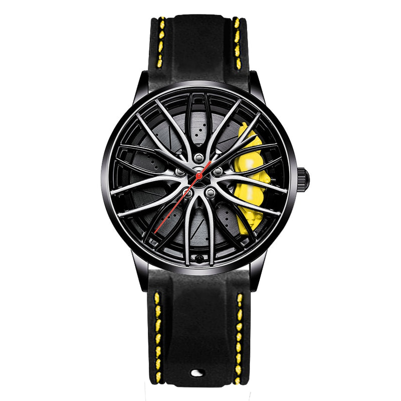 New Watches Men Sports Car Men Watches Quartz Waterproof Sport Rim Hub Wheel Wristwatch Car Quartz Men&