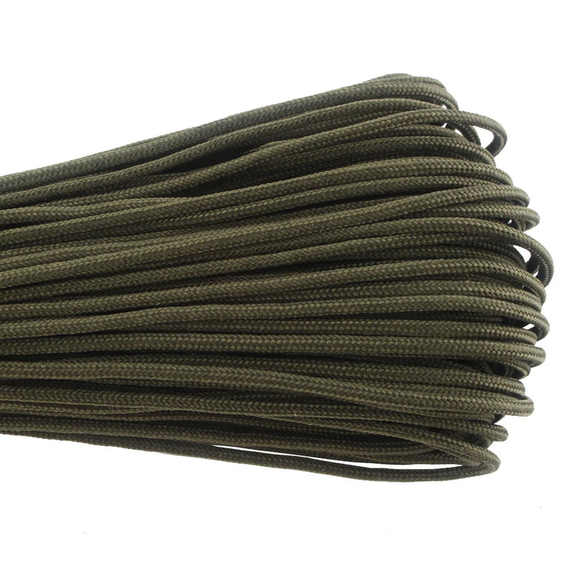 50pieces/lot DHL Free Shipping Paracord 2mm 100 FT One Stand Cores Paracord Rope Paracorde Cord For Jewelry Making Wholesale