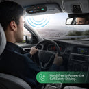 Kebidu Mini Android 4.1 Speakerphone Sun Visor Clip Universal Bluetooth Handsfree Car Kit Wireless Bluetooth Mp3 Music Player LB