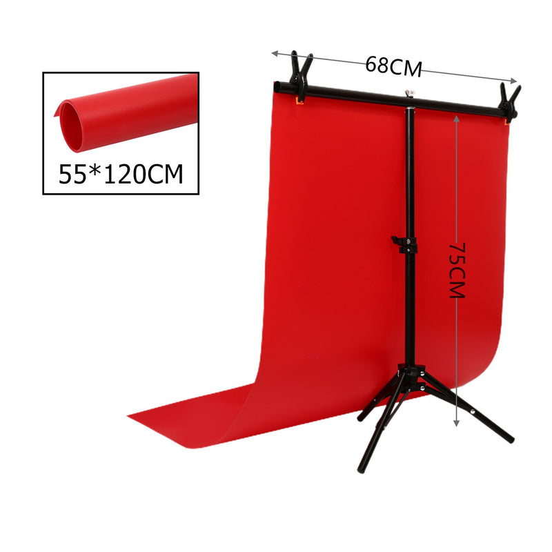 Photography PVC Backdrop Background Support Stand System Metal backgrounds for photo studio with  bags