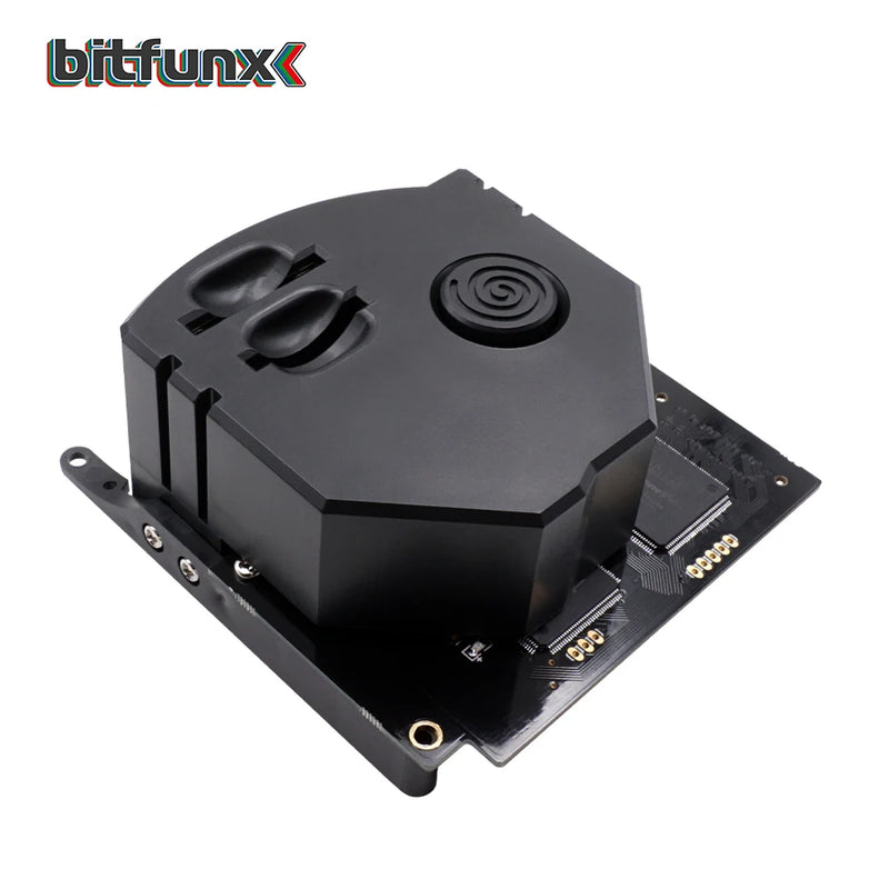 Bitfunx GDEMU Remote SD Card Mount Kit the Extension Adapter for SEGA Dreamcast GDEMU with Extender Cable Black Color